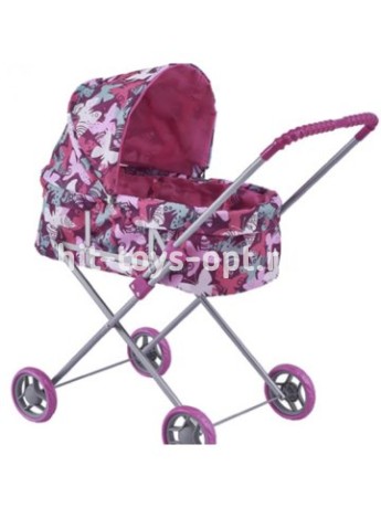 Коляска для кукол (63,5х36х73см) со складной люлькой
