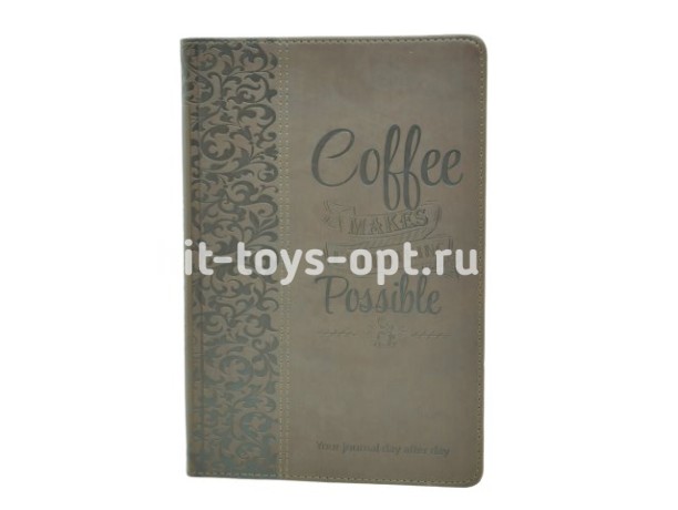 TМ"Collezione"ЗАПИСНАЯ КНИГА А5 160л. кожзам, тиснение.