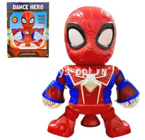 Человек Паук Танцующий, размер 21см*17см*9см