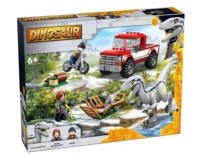 Конструктор Мир Юрского Периода - Захват Блю и Бета велоцирапторов, 194 дет.