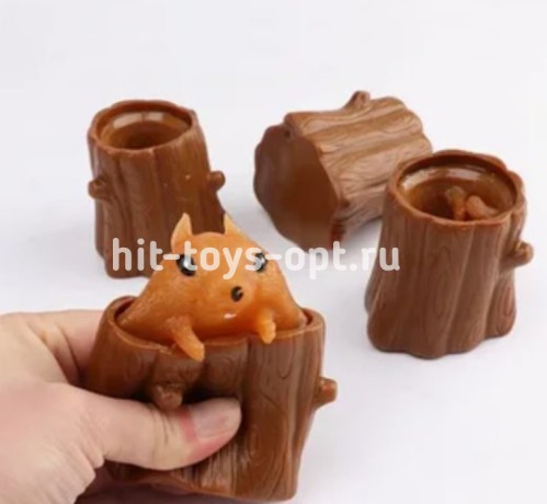 Антистрес Суслик Коричневый в уп 12шт. цена за шт.