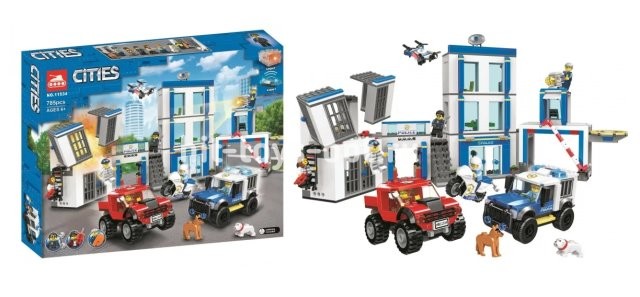 КОНСТРУКТОР СИТИ 785 ДЕТ./12 В ЯЩ.