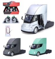 Машина металл Тесла Трак Фура 8 в уп 22 см, цена за шт.