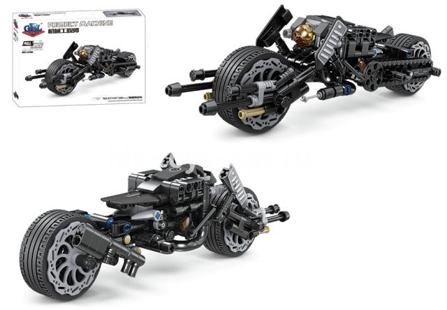 Конструктор Мотоцикл Бетмена, 320 дет.