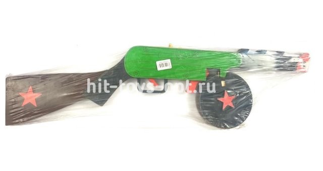 Деревянный Автомат ППШ, 62см