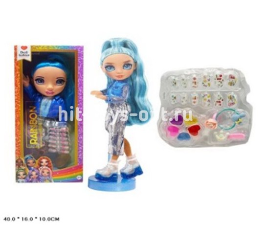 Кукла в коробке с косметикой, размер 40*16