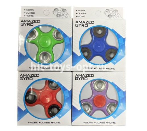 Спиннер Метал в кор., цвет микс.