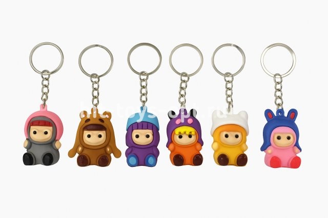 Брелок Вакуу, 6 видов, в уп 12шт. цена за шт.