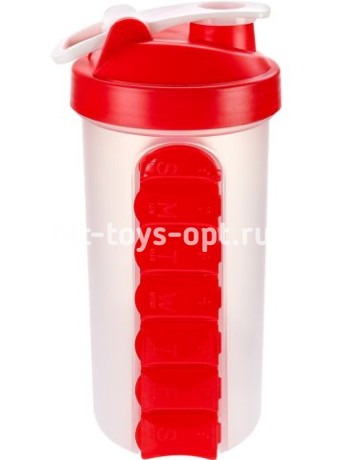 Бутылка для воды "Витамин",цвет микс, 600 мл