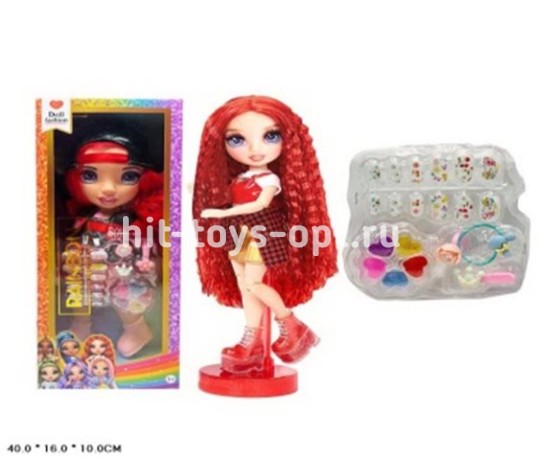 Кукла в коробке с косметикой, размер 40*16