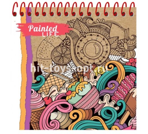 Скетчбук Prof Press Антистресс-5 А6 80л