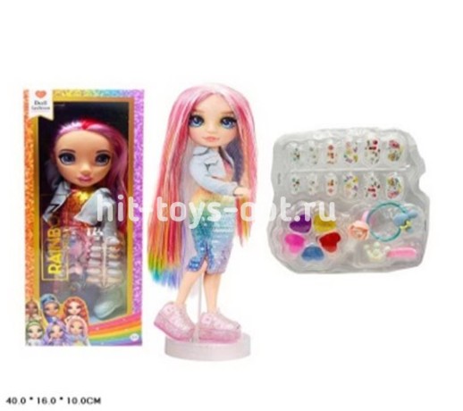 Кукла в коробке с косметикой, размер 40*16