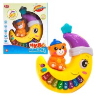 Музыкальная игрушка Чудо-месяц со Свет, музыка, звуки, подсветка, инструменты, яркие цвета, размер 2