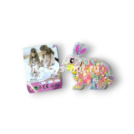 Бисер зайчик в боксе SJ7039