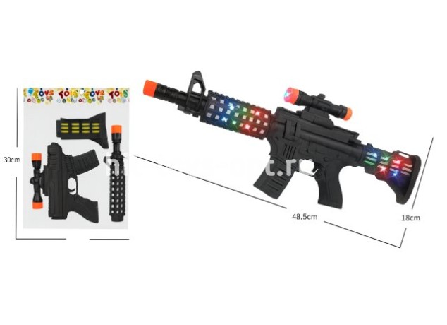 Автомат свет муз 0170 в пакете 45*19