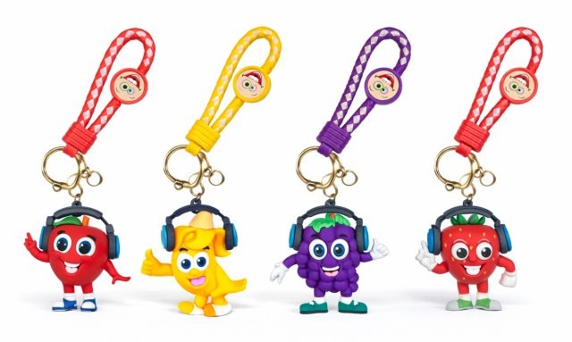 Брелок Большой Фрукты, в ассорти