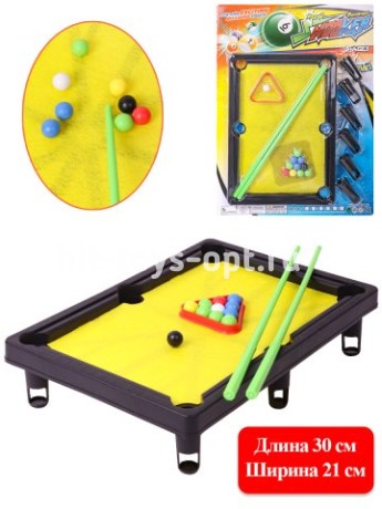 Настольная игра "Мини бильярд" ( 30*21*5,5 см)