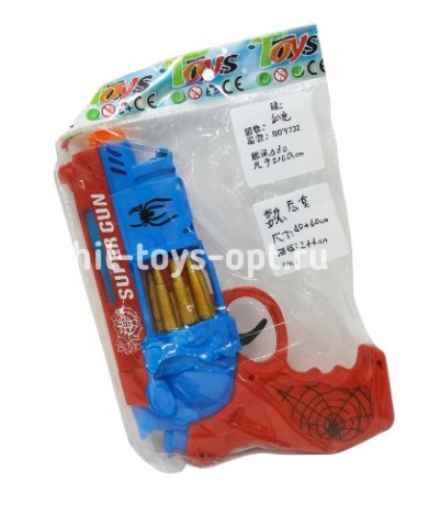 Пистолет человек паук свет муз 23*14