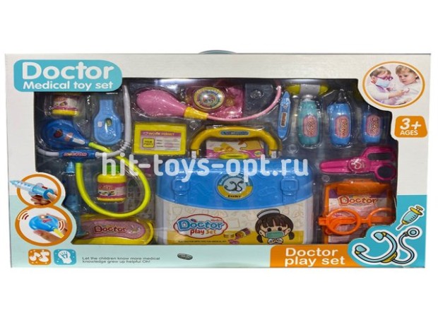 Набор доктора 17 предметов +чемодан 57*38