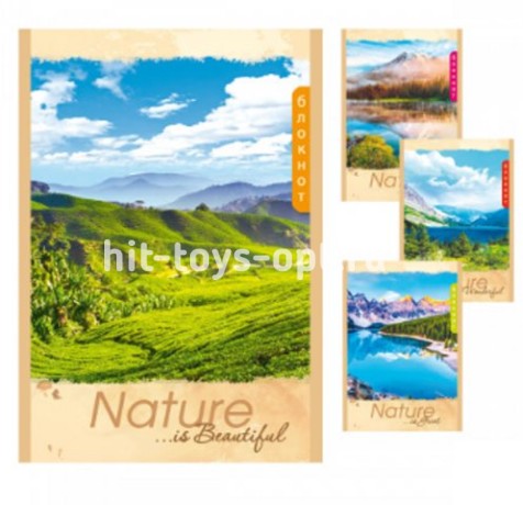 БЛОКНОТ А6 32л. ВЕЛИЧИЕ ПРИРОДЫ