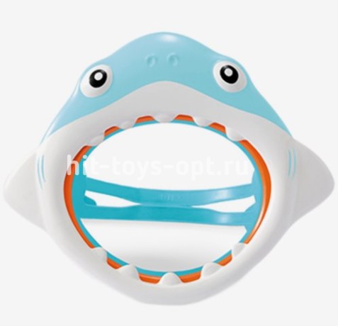 Маска для плавания «Морские животные», от 3-8 лет, цвет МИКС
