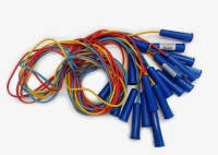 Скакалка спортивная гимнастическая облегченная 220 см, цвет ассорти