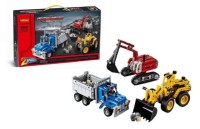 Конструктор Tehnic - Строительная Команда, 634 детали.