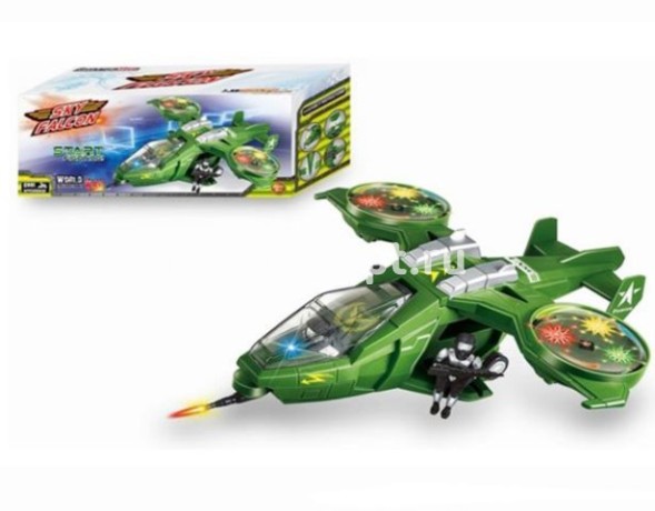 Вертолет светомузыка, размер 34*14