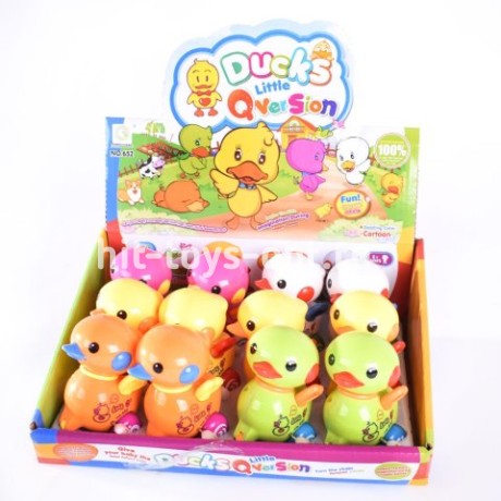 Заводной утенок 12 шт/уп