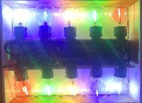 Гирлянда уличная 5м/10л, лампочка-прозр РЕТРО(капающий эффект),  черн пр, с послед . подключением МУ