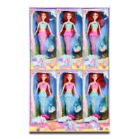 Кукла русалочка с малышом