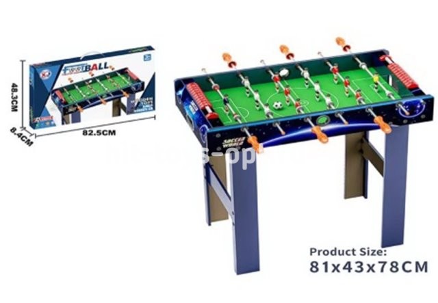 Футбол настольный на ножках деревянных, 81*43*78