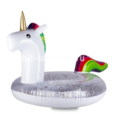 Надувной круг единорог