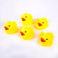 Пищалки уточки 5 шт в сетке мал