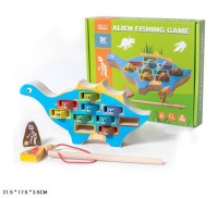 Деревянная  грушка Динозавр для малыш 12 аксесс 23*21