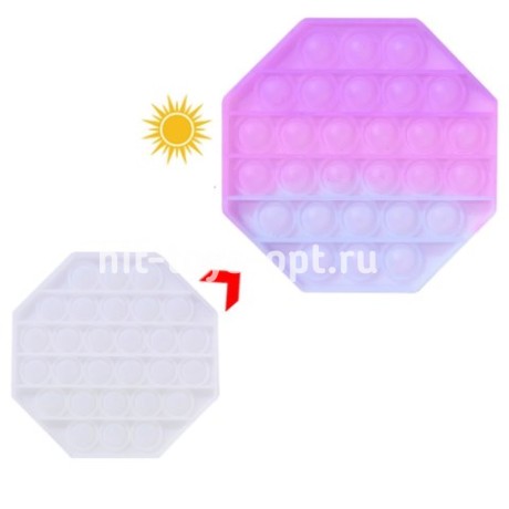 Тактильная Игрушка Антистресс - Pop IT - Яблоко - Ультрафиолет