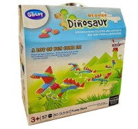 Конструктор Gibtoy для Дино, 57дет.