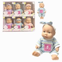 Пупс в Пижаме + Повязка ЗВУК, 23см, в ассорти