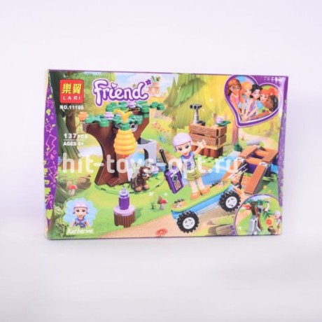 Конструктор подружки поездка в лес 137 дет