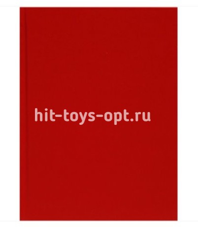 Ежедневник А5, 136 л. (136БВ-9088) КРАСНЫЙ бумвинил недатированный