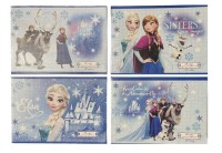 Альбом для рисования А4, 24 листа на скрепке Холодное Сердце