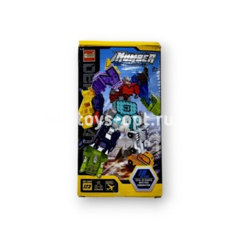 Набор цифры транформер