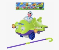 Каталка Большая Самолет с Пилотом