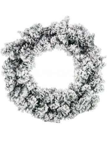 Новогодний венок "Снежная вьюга", 45см