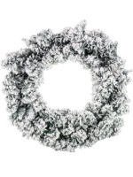Новогодний венок &quot;Снежная вьюга&quot;, 45см