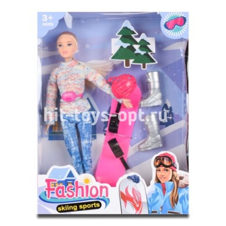 Кукла с сноубордом