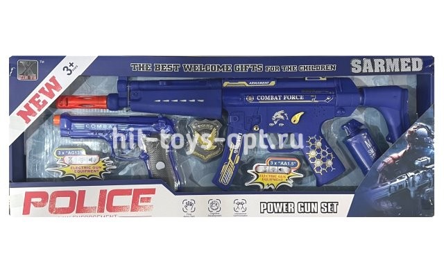 Набор Полицейский Автомат + Пистолет