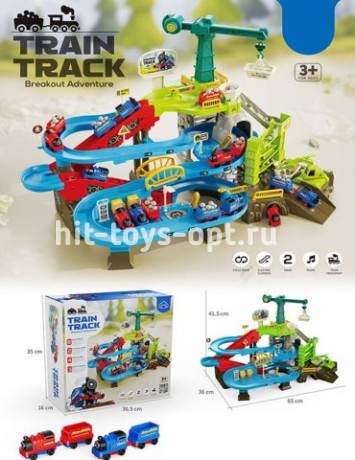 Парковка трек для грузовых поездов размер 36*36