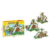 Конструктор Майнкрафт &quot;Водная база&quot; 941 деталь