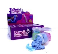 Магический Песок в баночке с формочкой, - в уп 12 шт, цена за шт.